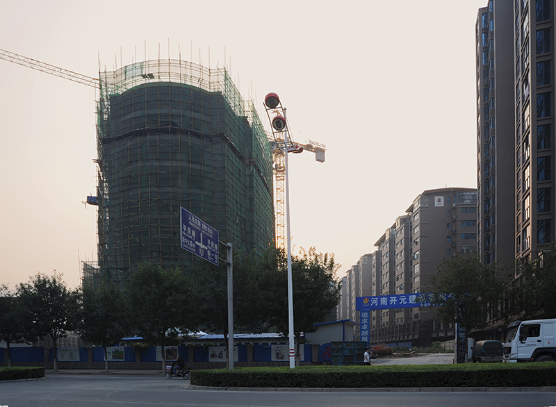 建設(shè)中的景程國(guó)際酒店
